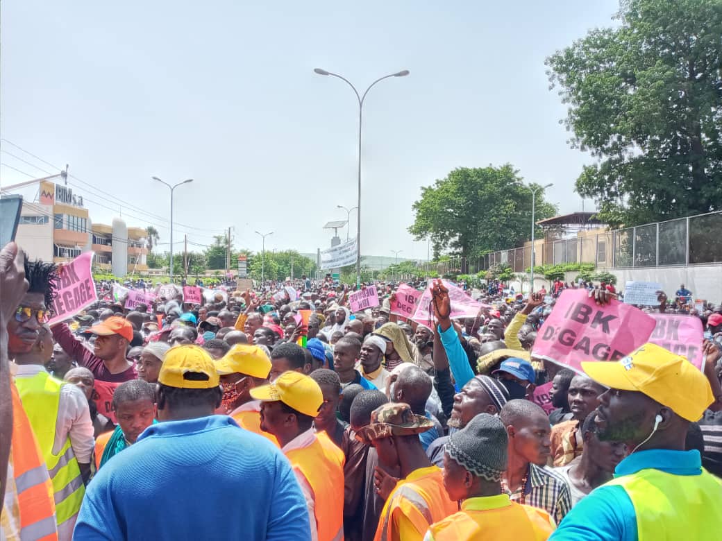 Mali: quelques images de la grande marche du M5-RFP