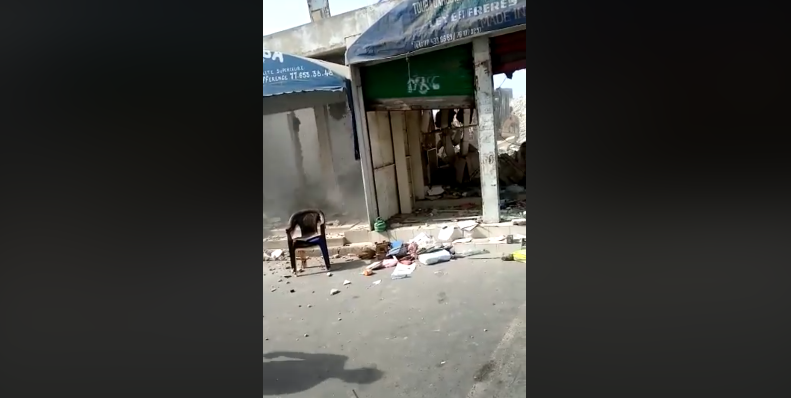 VIDEO :Le marché de la Gueule-Tapée démolie