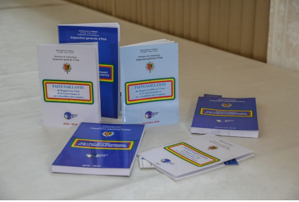 GOUVERNANCE (SUITE): L’Ige a remis 3 rapports