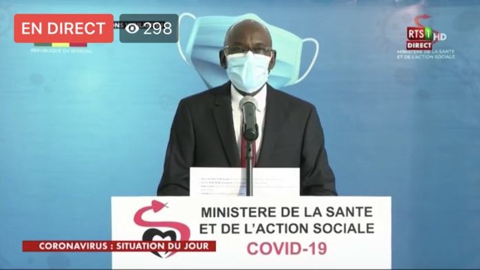 SÉNÉGAL : 145 nouveaux cas testés positifs au coronavirus, 62 nouveaux guéris, 1 nouveau décès et 47 cas graves en réanimation.