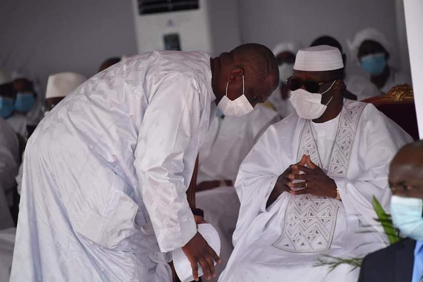 40è jour du décès d’Amadou Gon Coulibaly : Le 1er ministre et la 1ère dame du Mali aux côtés du couple présidentiel ivoirien (IMAGES)
