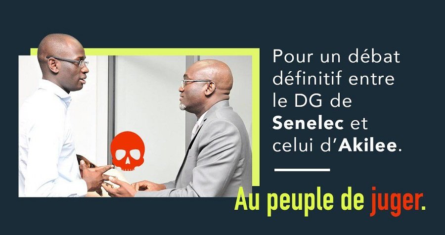 Le Dg de la Senelec et celui d’Akilee comparés à Booba et Kaaris sur les réseaux sociaux…