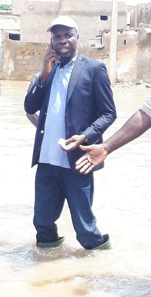 ​Innondation à Kaolack : Mamadou Ndiaye Rahma vole encore au secours de sa population.