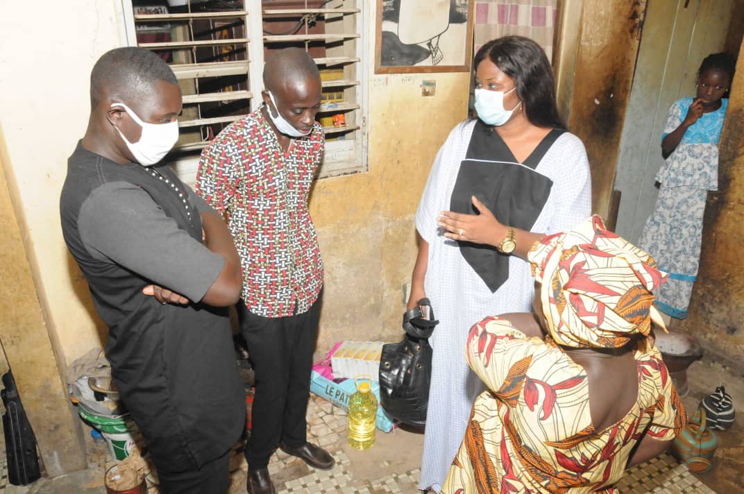 Inondations  à Grand Yoff: Fatoumata Niang Ba au chevet des sinistrés