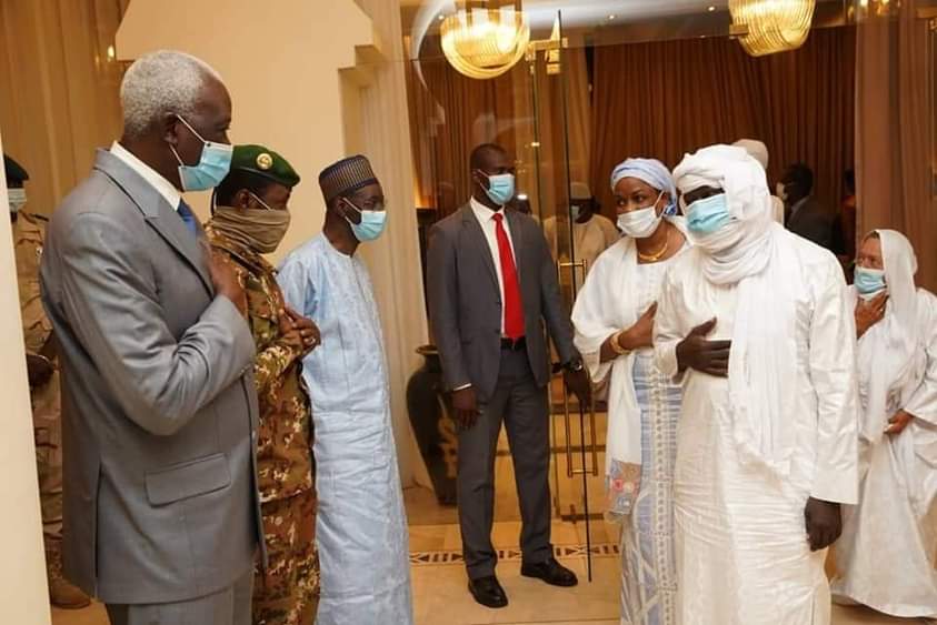 Les images exclusives de Soumaïla Cissé au Palais de Bamako
