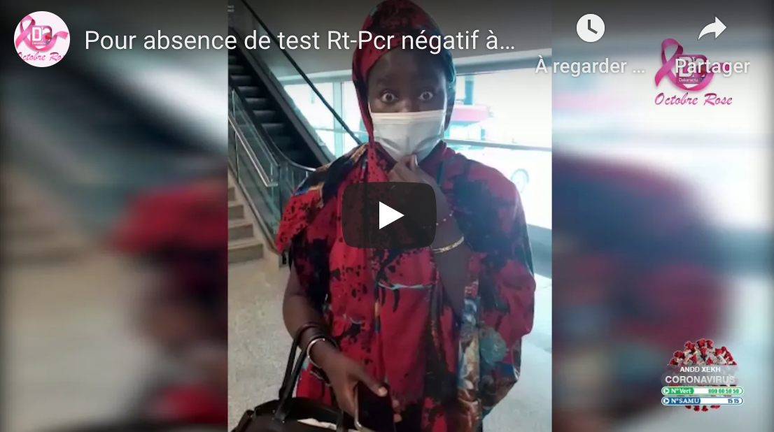 Pour absence de test Rt-Pcr négatif à la Covid-19 : Dix-neuf sénégalais en provenance de l'Europe bloqués depuis plusieurs heures à l'AIBD.