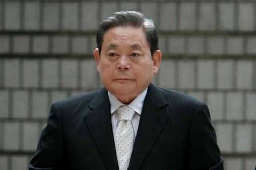Le président de Samsung Electronic, Lee Kun-hee, est mort