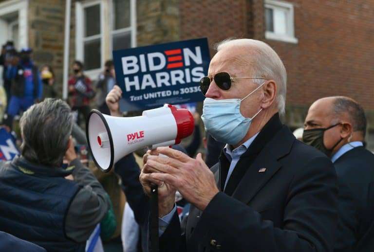 Moment de confusion embarrassant pour Biden, le jour de l'élection