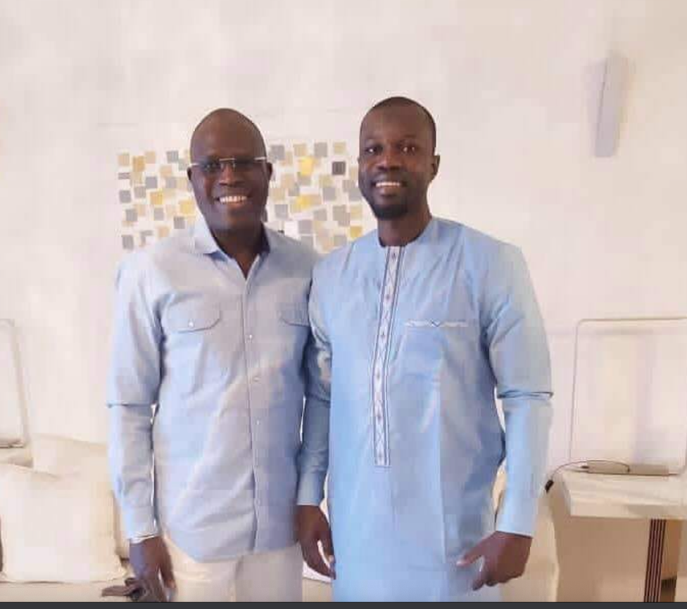 POLITIQUE: Sonko rencontre Khalifa Sall POLITIQUE: Sonko rencontre Khalifa Sall