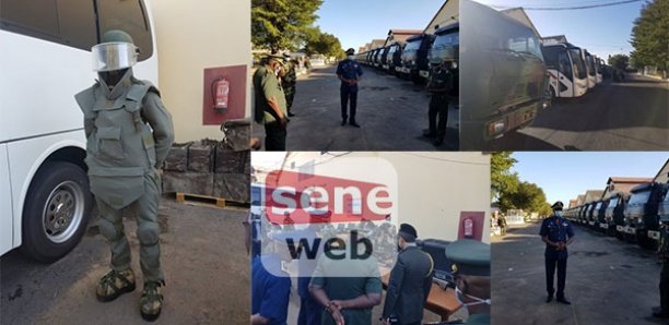 Matériel militaire : L’armée réceptionne 18 camions, 3 bus, des fusils, des drones...