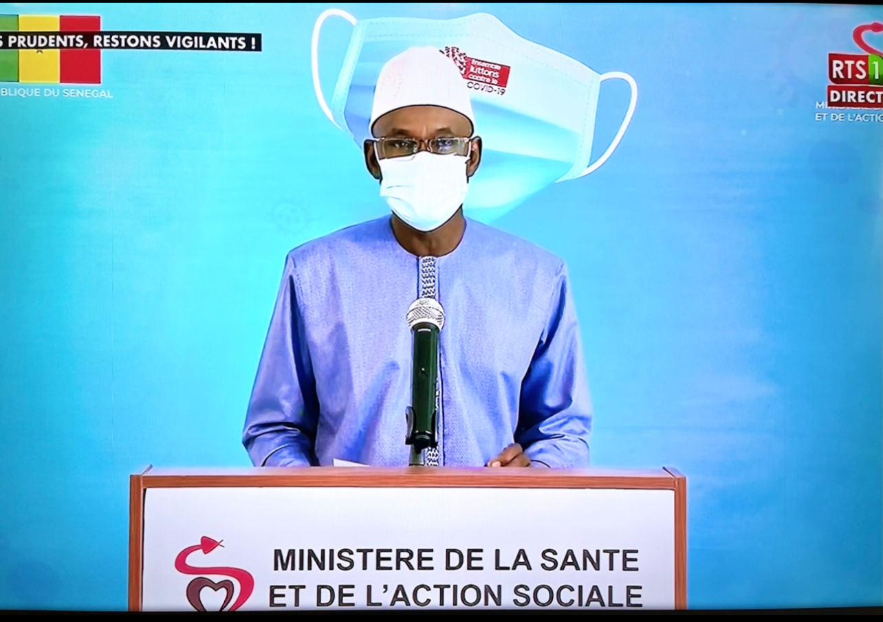 SÉNÉGAL : 121 nouveaux cas testés positifs au coronavirus, 40 nouveaux guéris, 6 nouveaux décès et 26 cas graves en réanimation. SÉNÉGAL : 121 nouveaux cas testés positifs au coronavirus, 40 nouveaux guéris, 6 nouveaux décès et 26 cas graves en réanimation.