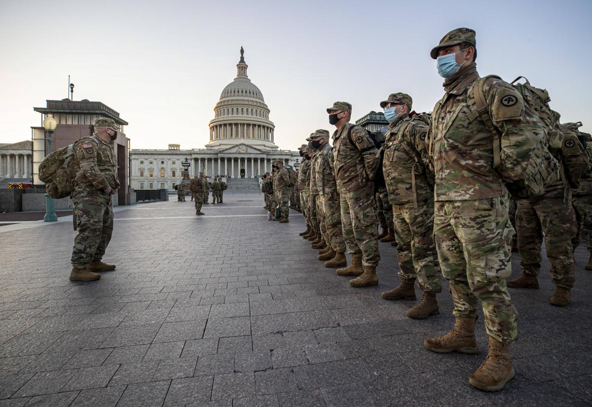 Washington se barricade avant l'investiture de Joe Biden (images)