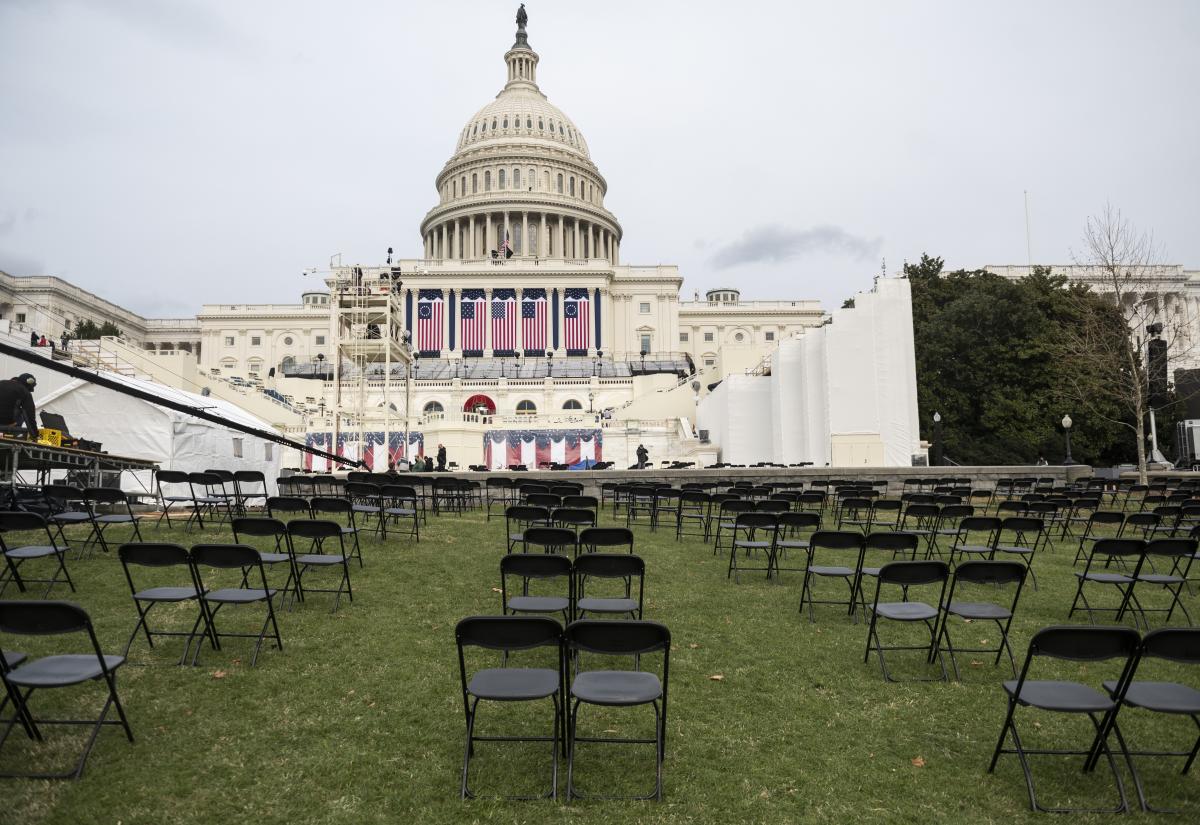 Washington se barricade avant l'investiture de Joe Biden (images)