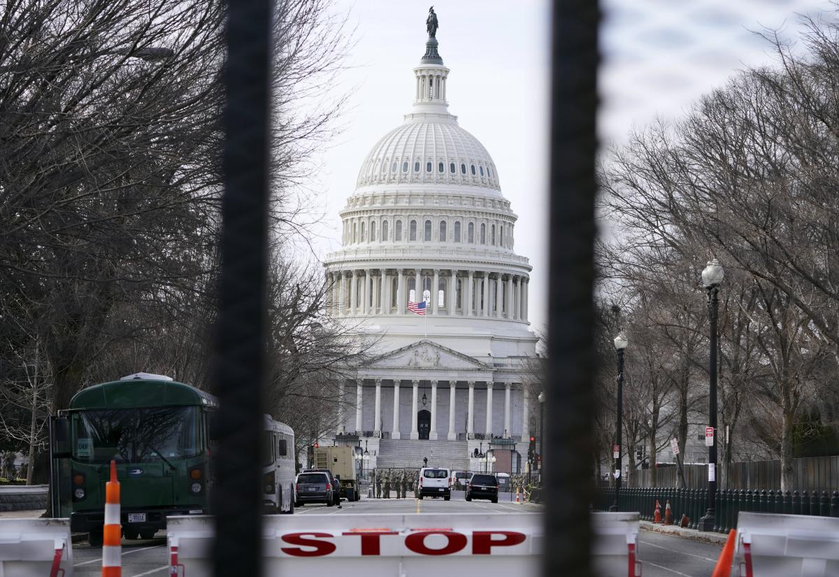 Washington se barricade avant l'investiture de Joe Biden (images)