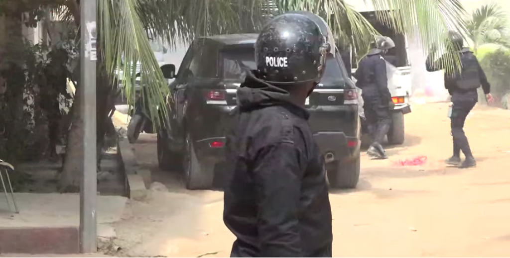 La Police explique: "Nous ne sommes pas venus chercher Sonko..."