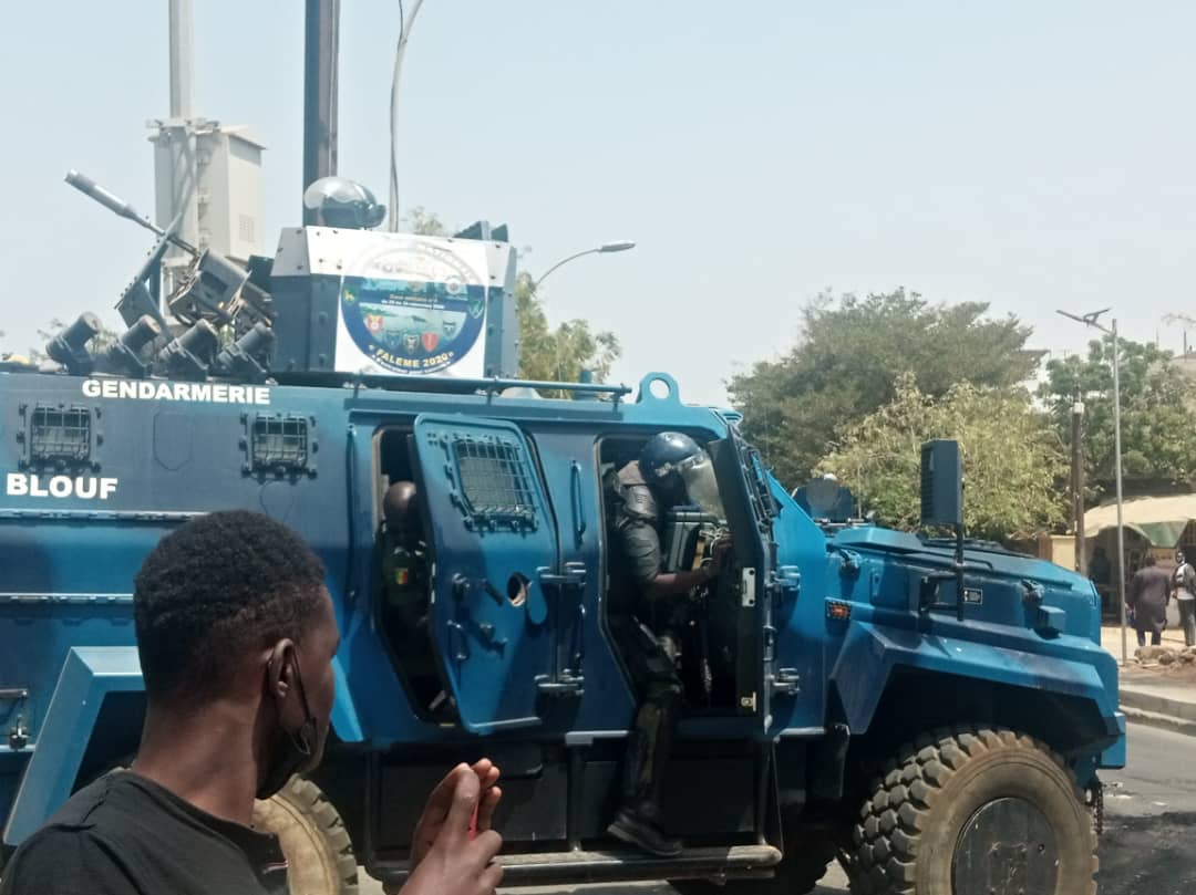 Les images exclusives de l'ambiance au Palais de Justice de Dakar