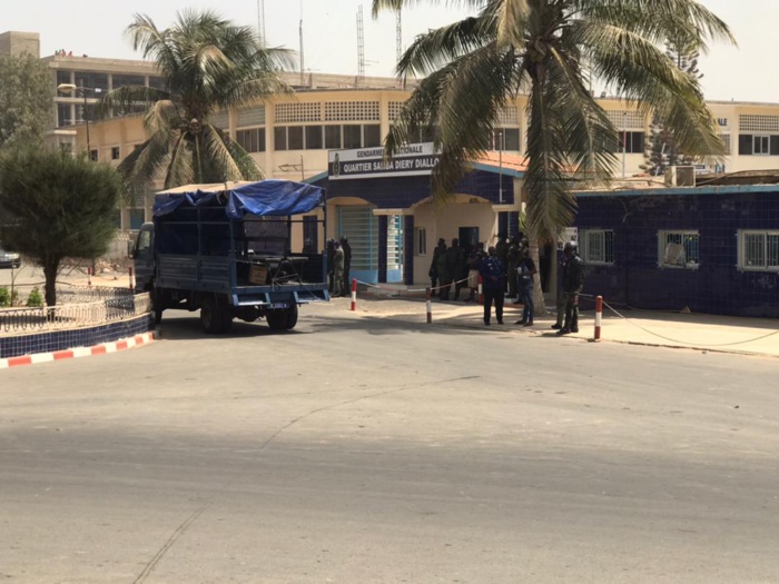 Section de recherche : Ousmane Sonko en garde à vue.