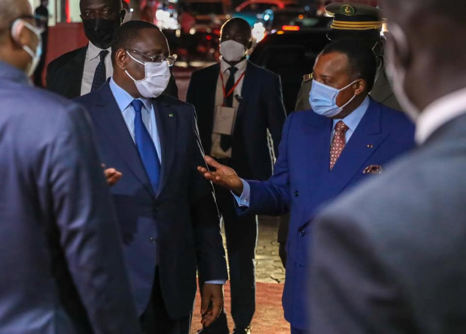 Les images de l'arrivée du Pr Macky Sall à Brazzaville