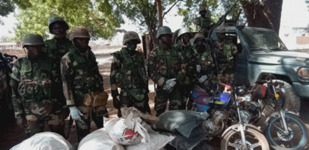Tambacounda : Saisie de motos et 11 sacs de cyanure