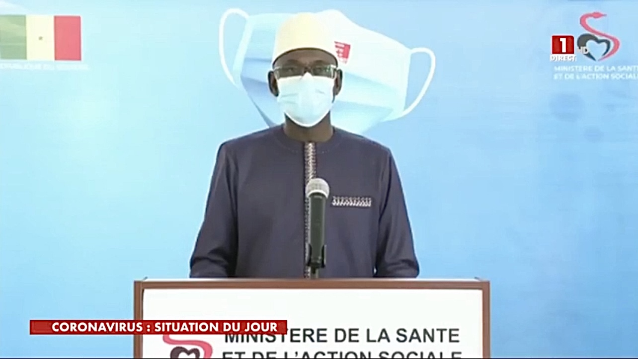 SÉNÉGAL : 53 nouveaux cas testés positifs au coronavirus, 46 nouveaux guéris, 3 nouveaux décès et 11 cas graves en réanimation.