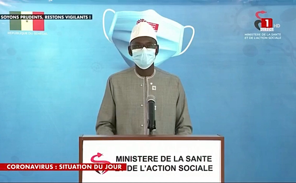 SÉNÉGAL : 28 nouveaux cas testés positifs au coronavirus, 22 nouveaux guéris, aucun nouveau décès et 13 cas graves en réanimation. SÉNÉGAL : 28 nouveaux cas testés positifs au coronavirus, 22 nouveaux guéris, aucun nouveau décès et 13 cas graves en réanimation.