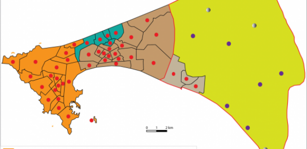 Projet de redécoupage de la région de Dakar : Bambilor, Jaxaay, Sangalkam charcutées
