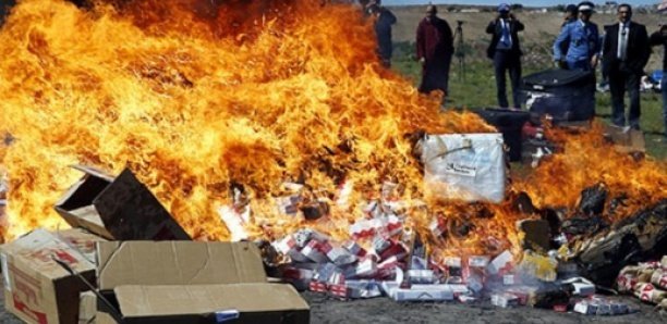 Louga: Incinération de 16 tonnes de produits périmés ou contrefaits impropres à la consommation