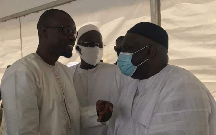 PHOTOS/ Présentation de condoléances: Ousmane Sonko chez Khalifa Sall,