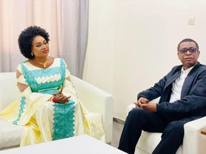 Oumou Sangaré reçue par Youssou Ndour