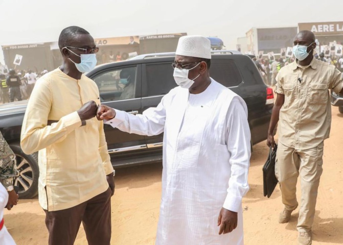 Aéré Lao: Deuxième inauguration du ministre Dame Diop avec le président Macky Sall