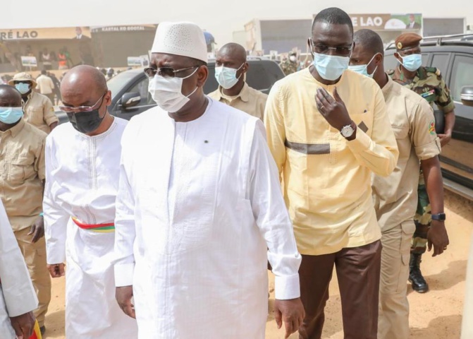 Aéré Lao: Deuxième inauguration du ministre Dame Diop avec le président Macky Sall