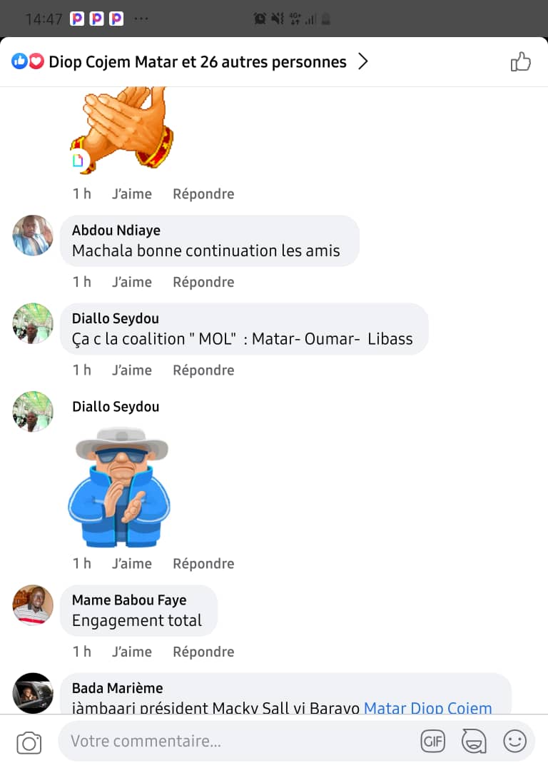 L'image du sprint des "mousquetaires de l'APR" qui affole la toile !