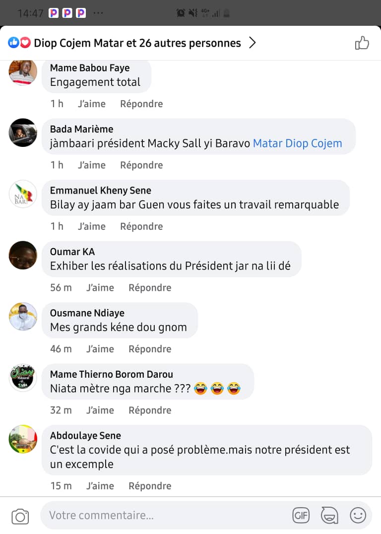 L'image du sprint des "mousquetaires de l'APR" qui affole la toile !