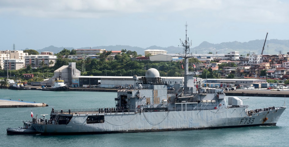 Saisie par la Marine française de 550 kg de cocaïne au large de la République dominicaine