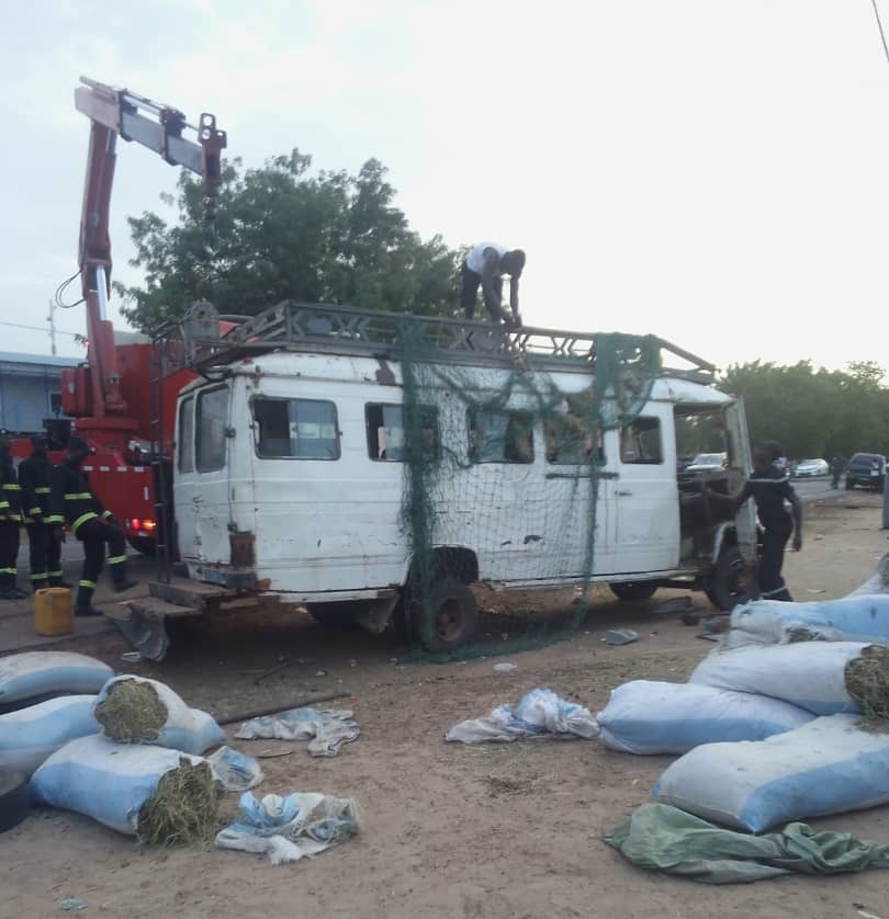 ACCIDENT : 1 MORT ET PLUSIEURS BLESSÉS À GANDIAYE