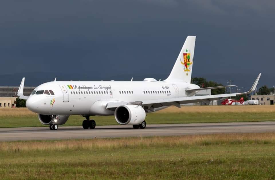 Premier vol d’essai- Voici le nouvel avion présidentiel du Sénégal !