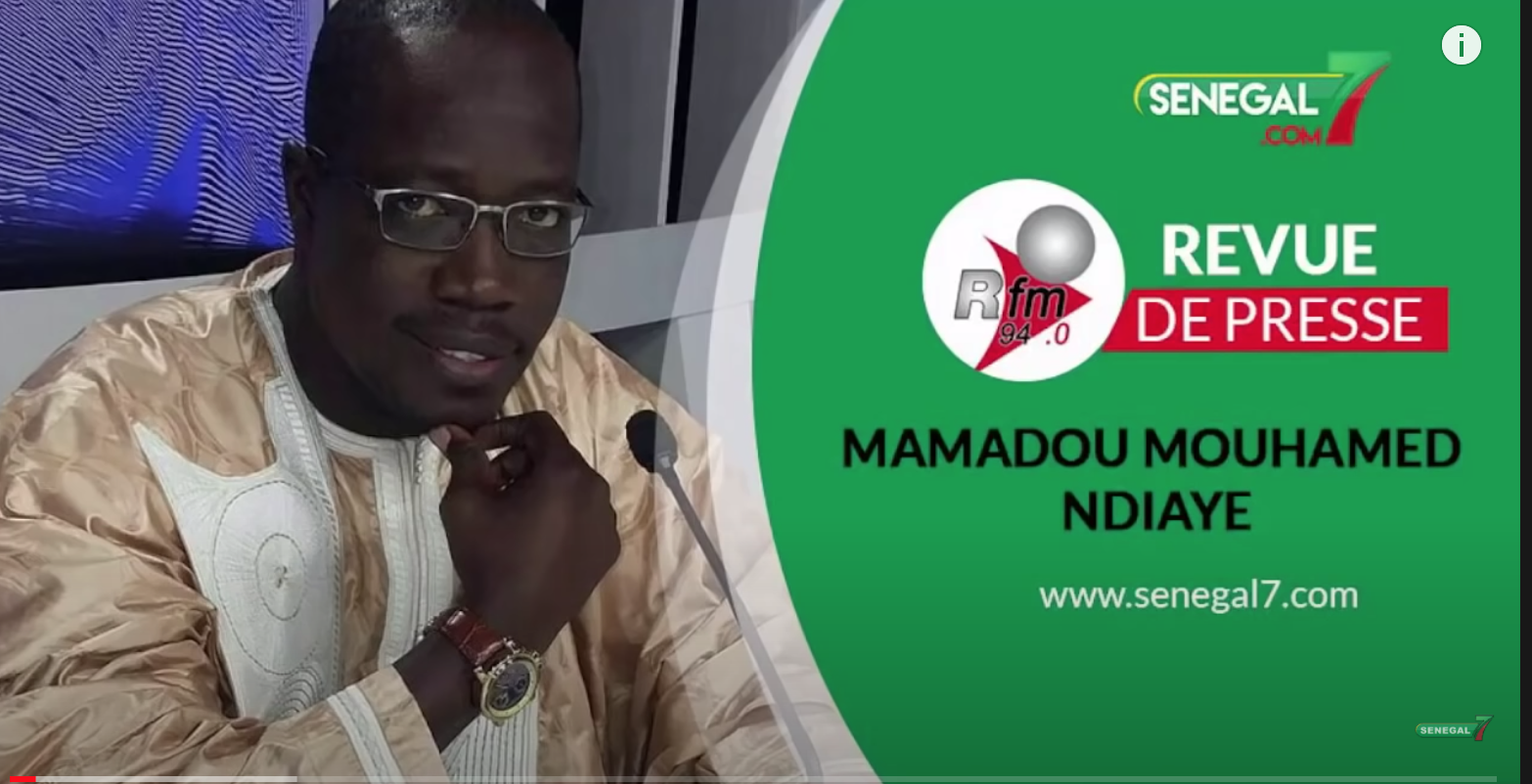 Revue de presse rfm du mercredi 14 juillet 2021 par Mamadou Mouhamed Ndiaye