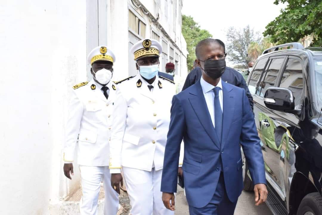 Installation du nouveau gouverneur de la région de Saint Louis par le ministre de l'Intérieur, Antoine Félix Diome (TEXTE ET IMAGES)