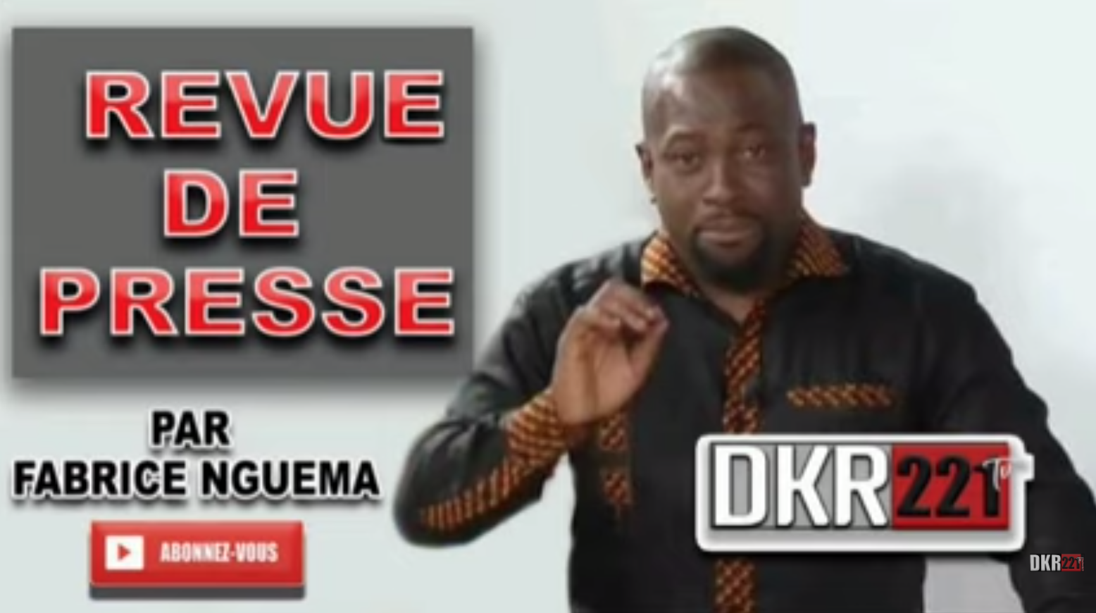 Revue de Presse (Français) de Zik Fm du Mardi 17 Août 2021 avec Fabrice Nguema