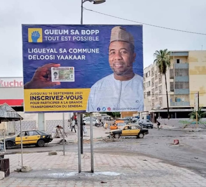Commissariat central de Dakar : Bougane Gueye convoqué pour des affiches publicitaires ?