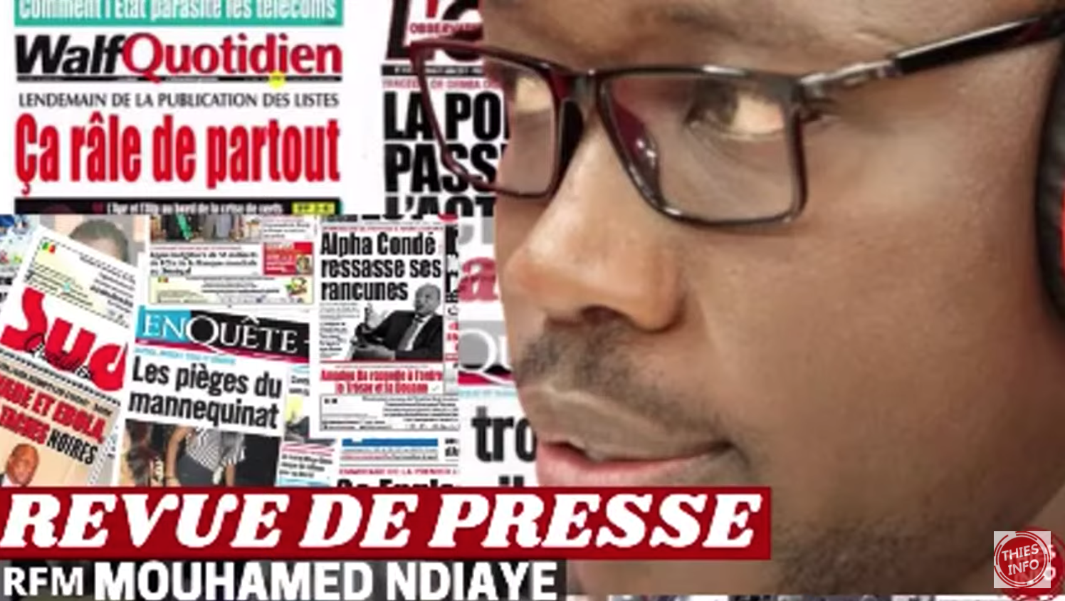 Revue de presse (wolof) Rfm du Mardi 24 Aout avec Mamadou Mouhamed Ndiaye