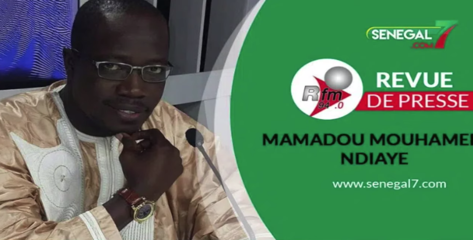 Revue de presse (wolof) Rfm du vendredi 23 septembre 2021 avec Mamadou Mouhamed Ndiaye