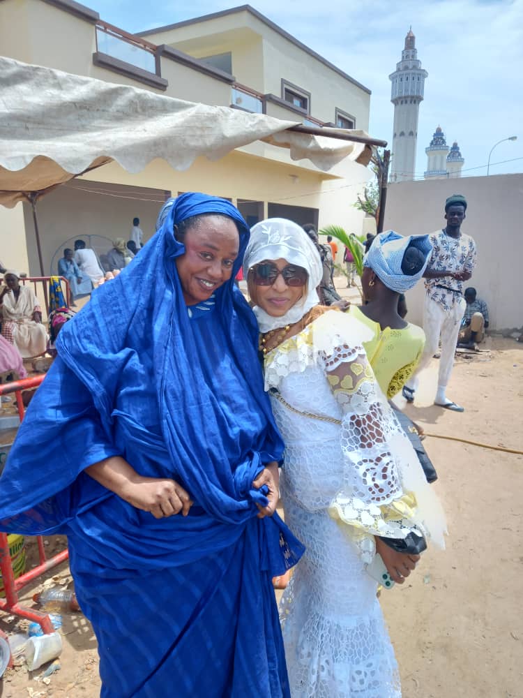 Magal 2021- La diva Viviane Chudid chez  Sokhna walo bou serigne Saliou (Images)