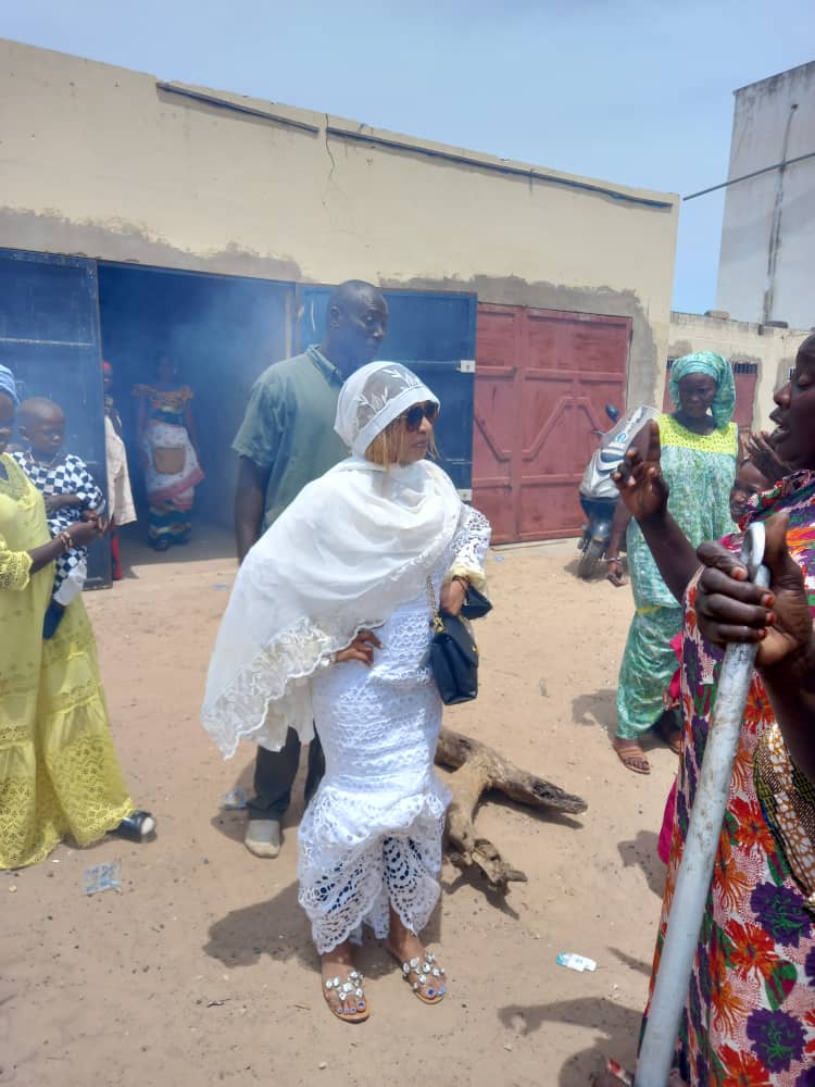 Magal 2021- La diva Viviane Chudid chez  Sokhna walo bou serigne Saliou (Images)