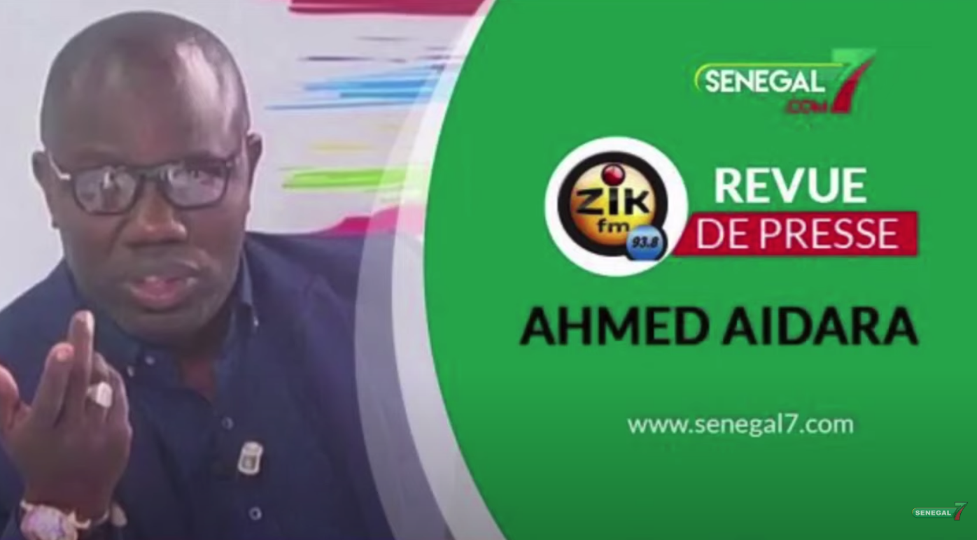 Revue de presse Zik fm (Wolof) du vendredi 1 octobre 2021 avec Ahmed Aidara