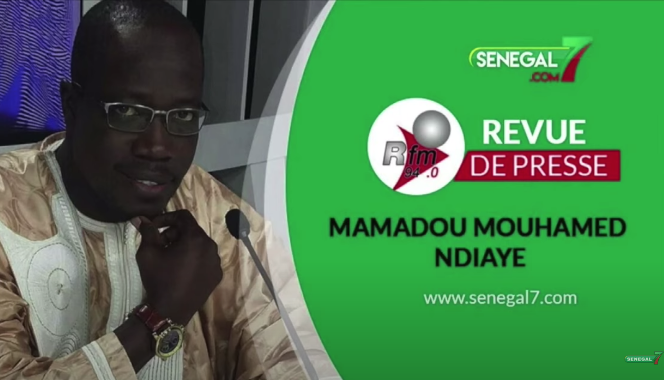 Revue de Presse Rfm du vendredi 1 octobre avec Mamadou Mouhamed Ndiaye