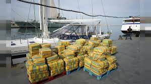Saisie record de 5,7 tonnes de cocaïne dans un voilier espagnol, valeur : 200 millions de dollars