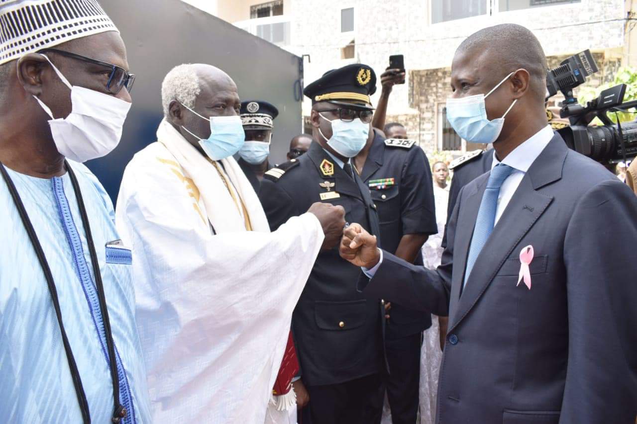 Dernière Minute- Le ministre de l'Intérieur Antoine Diom a inauguré le commissariat de MBAO