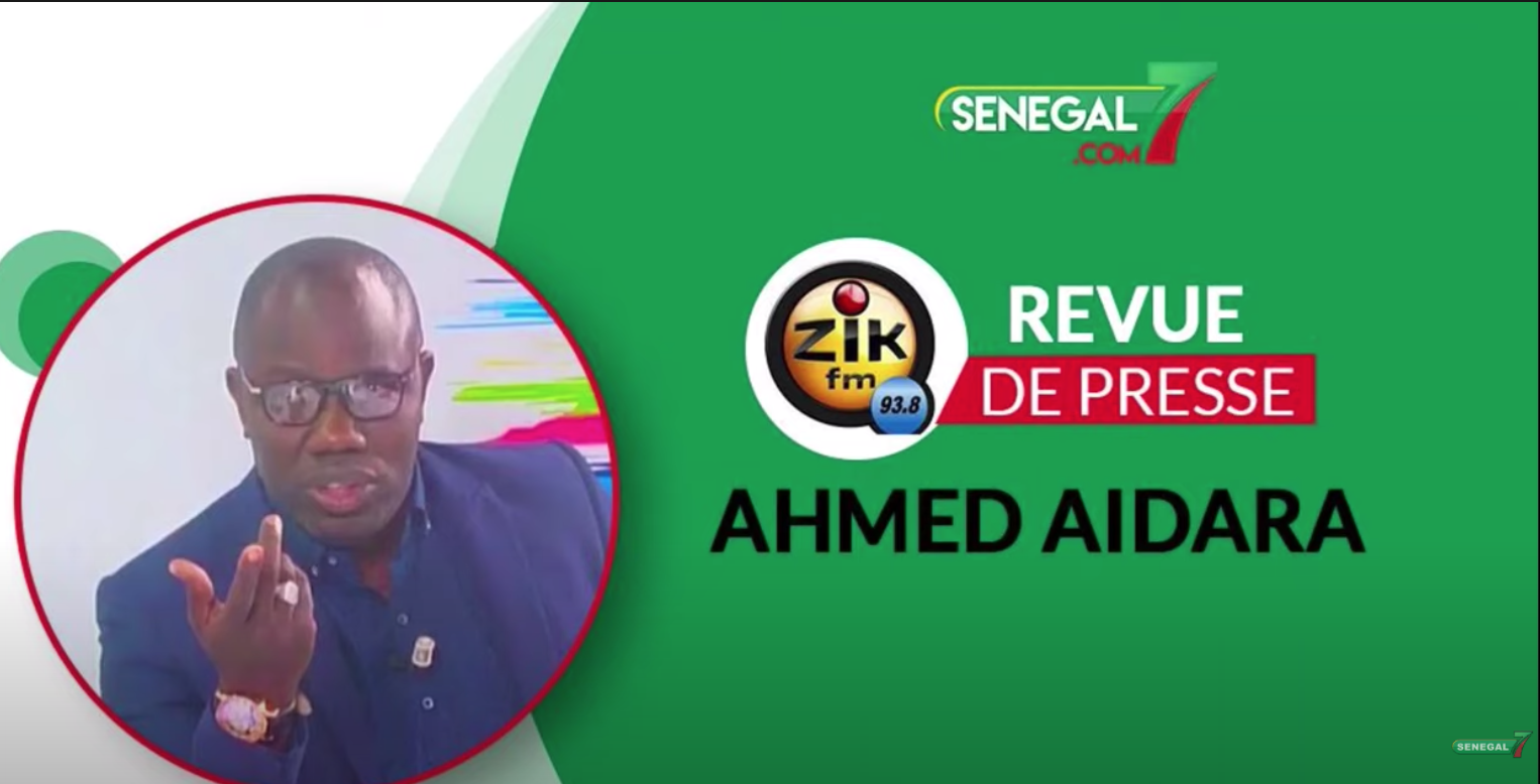 Revue de Presse (Wolof) de Zik Fm du vendredi 22 Octobre 2021 avec Ahmed Aidara