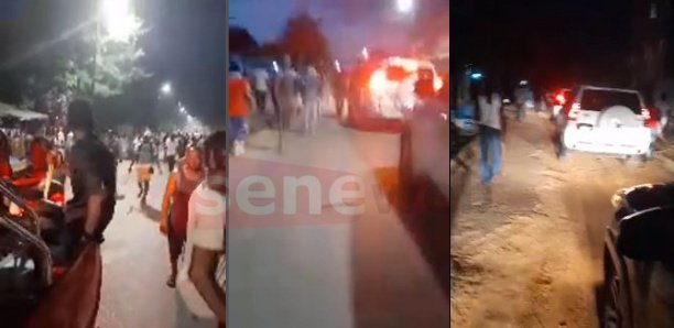 Le cortège de Sonko attaqué à Ziguinchor